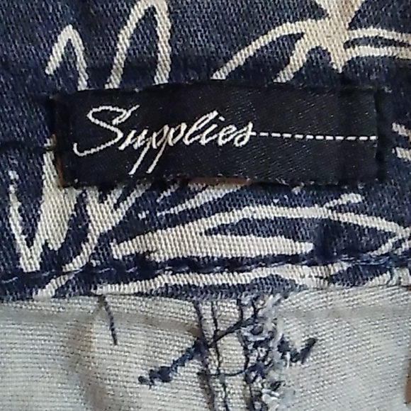 5 for $20! Supplies by UNIONBAY High Rise Blue shorts - Picture 6 of 9